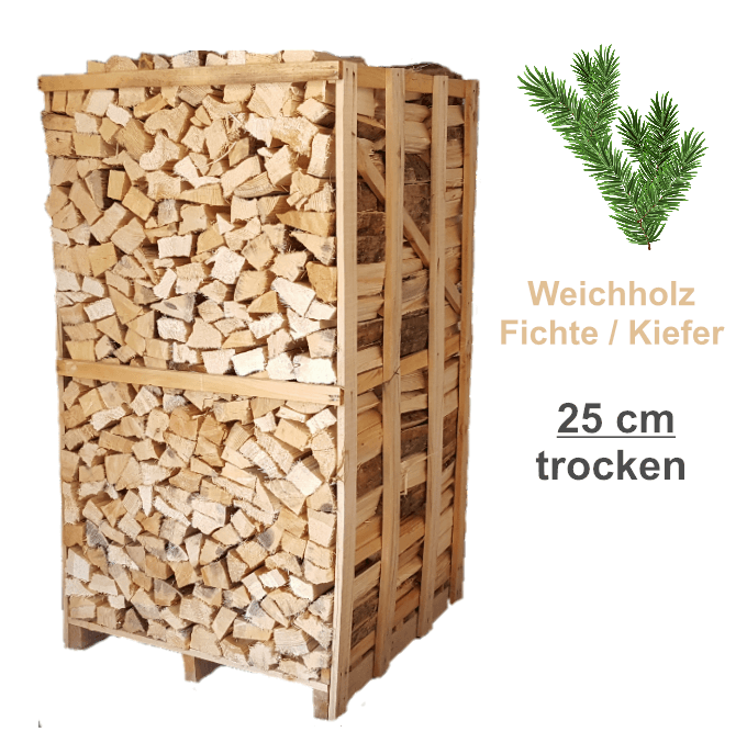 2A-Weichholz-Fichte-25-cm-online.png 2 Ster ofenfertiges Fichtenbrennholz günstig online kaufen – Bild 1