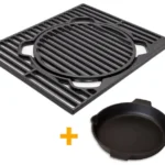 X-Rost System für Gasgrills - inkl. Gusspfanne