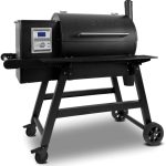Moesta Pelletgrill Sheriff 2.0 - inkl. PaperBlank Ablagebrett schwarz