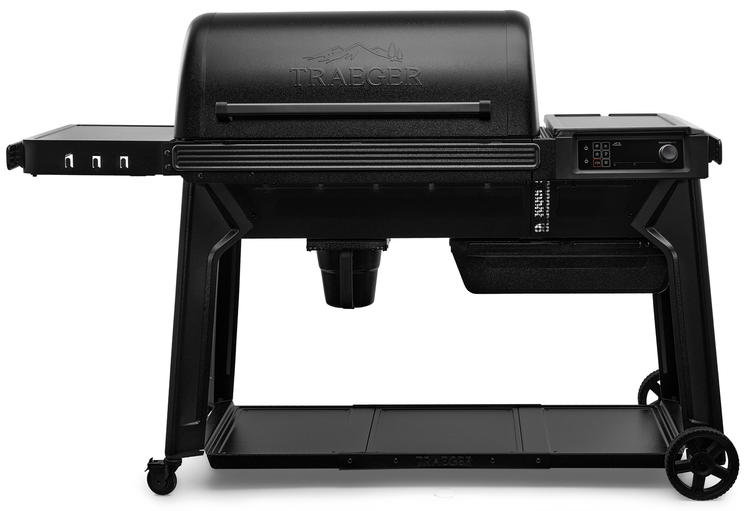 Traeger-Pelletgrill-Woodridge-Pro-TFB97JLHI-frontal.jpg Traeger Pelletgrill Woodridge Pro mit WiFire-Technologie – Bild 1