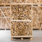 Palette kammergetrocknetes gespalten Esche Brennholz 25cm – Bild 5